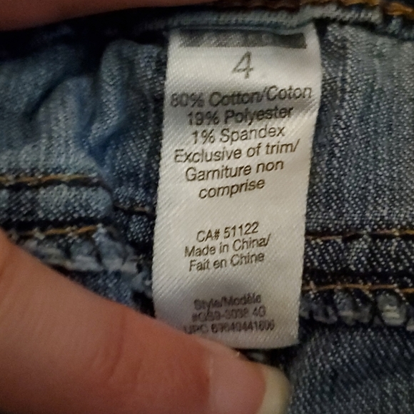 George Denim Capri pants for girls - Picture 4 of 4